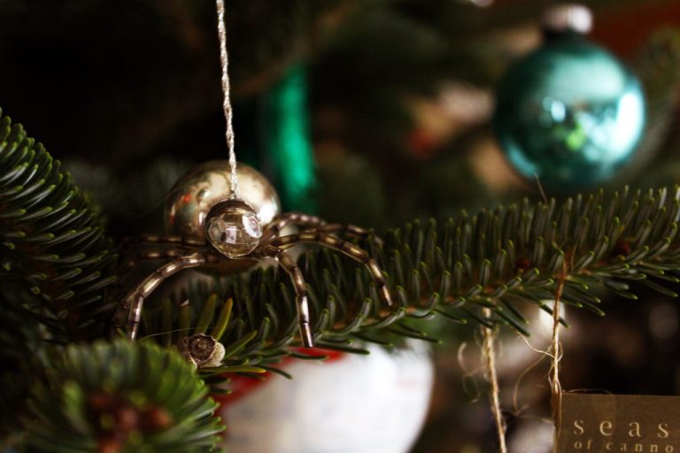 In Some Countries, People Decorate Their Christmas Trees With Spiders